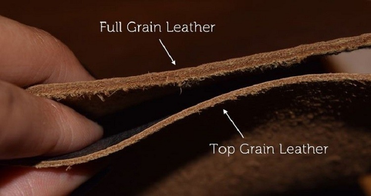 Đặc điểm nhận dạng da tự nhiên Full Grain & Top Grain